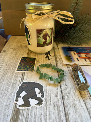 PNW Souvenir Big Foot Treasure Box 2506