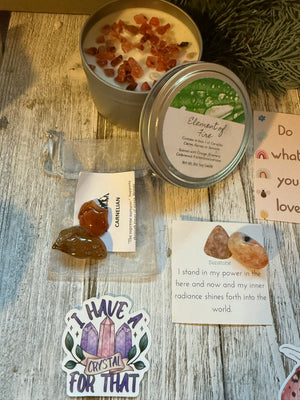 Earth's Elements Signature Candle Treasure Box 2527
