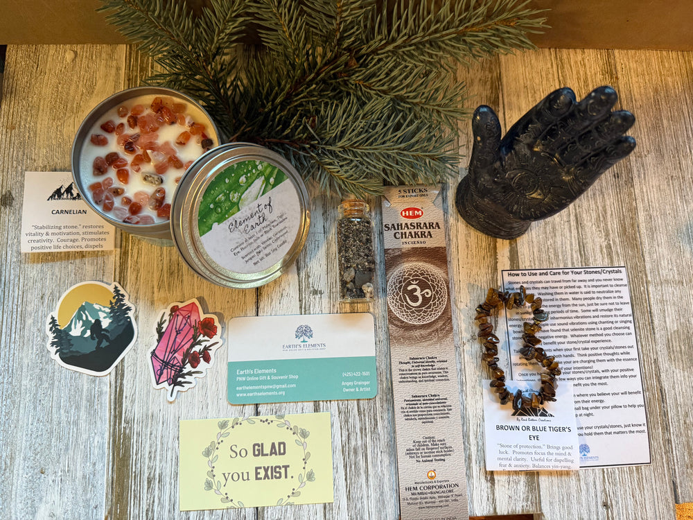 Earth's Elements Signature Candle Treasure Box 2528